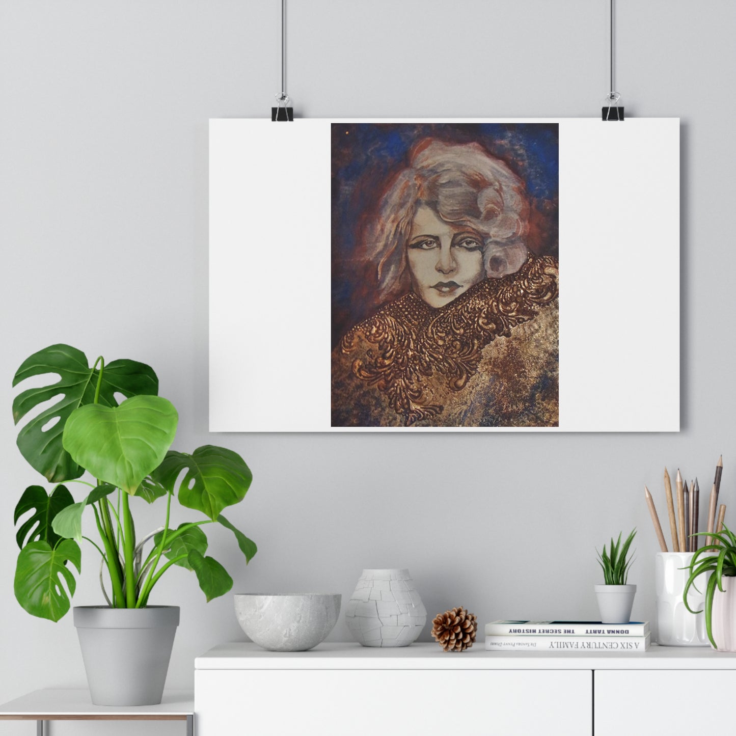 "Flora”- Giclée Art Print by artist David Hilborn