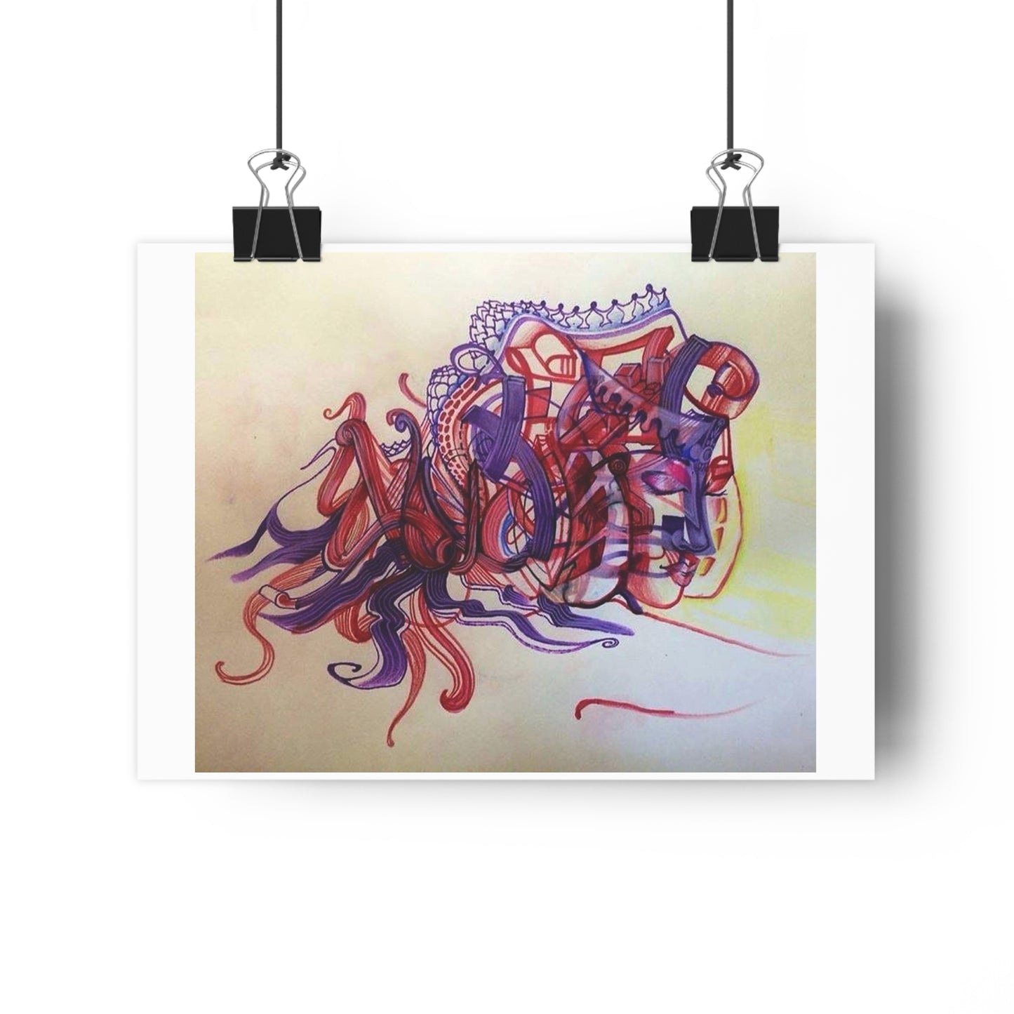 "Ribbon Dancer”- Giclée Art Print by artist David Hilborn