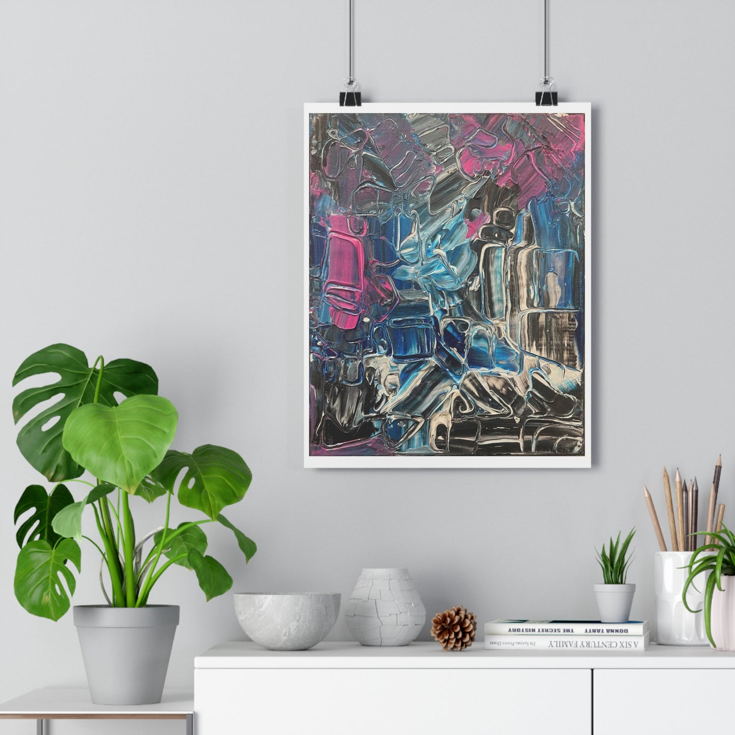 "Magenta" - Giclée Art Print by artist David Hilborn