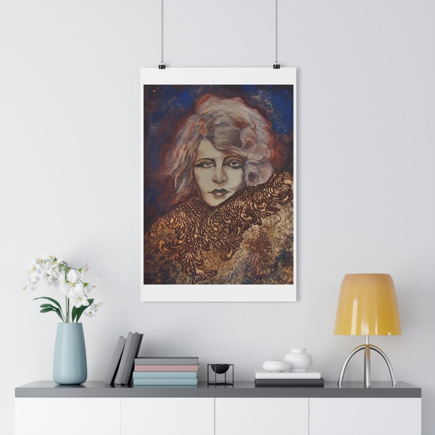 "Flora”- Giclée Art Print by artist David Hilborn