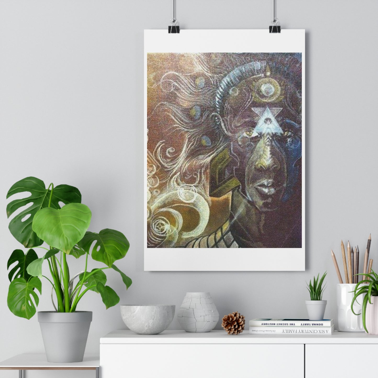 "Sha”- Giclée Art Print by artist David Hilborn