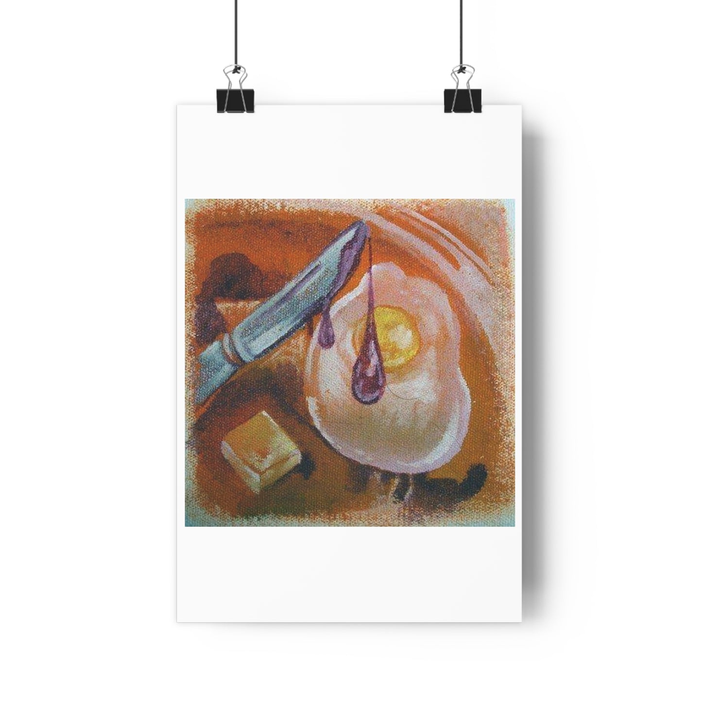 "Bitch you breakfast”- Giclée Art Print by artist David Hilborn