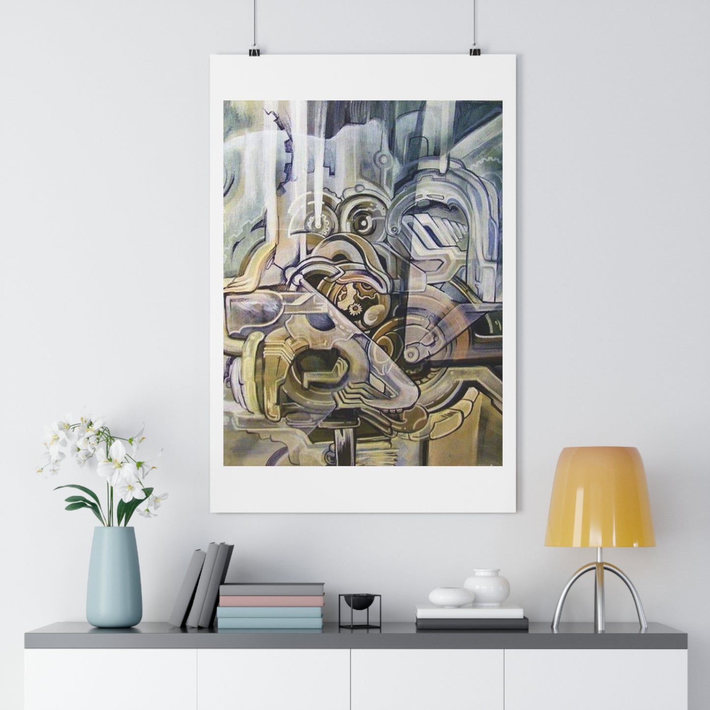 “Mech”- Giclée Art Print by artist David Hilborn