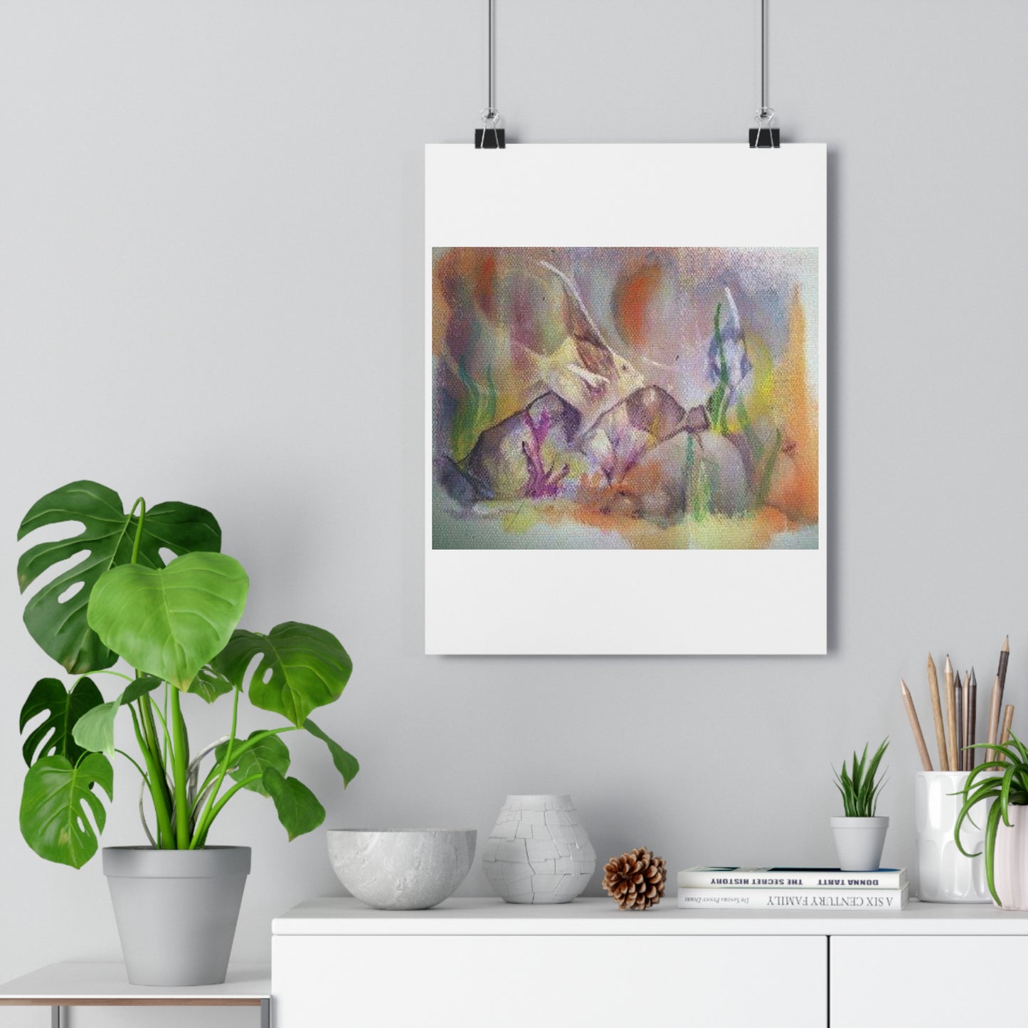 "Angelic”- Giclée Art Print by artist David Hilborn