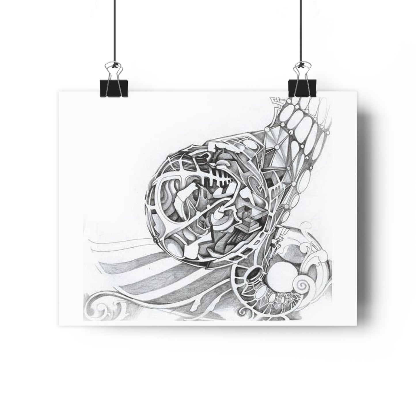 "Ultimate Construction”- Giclée Art Print by artist David Hilborn