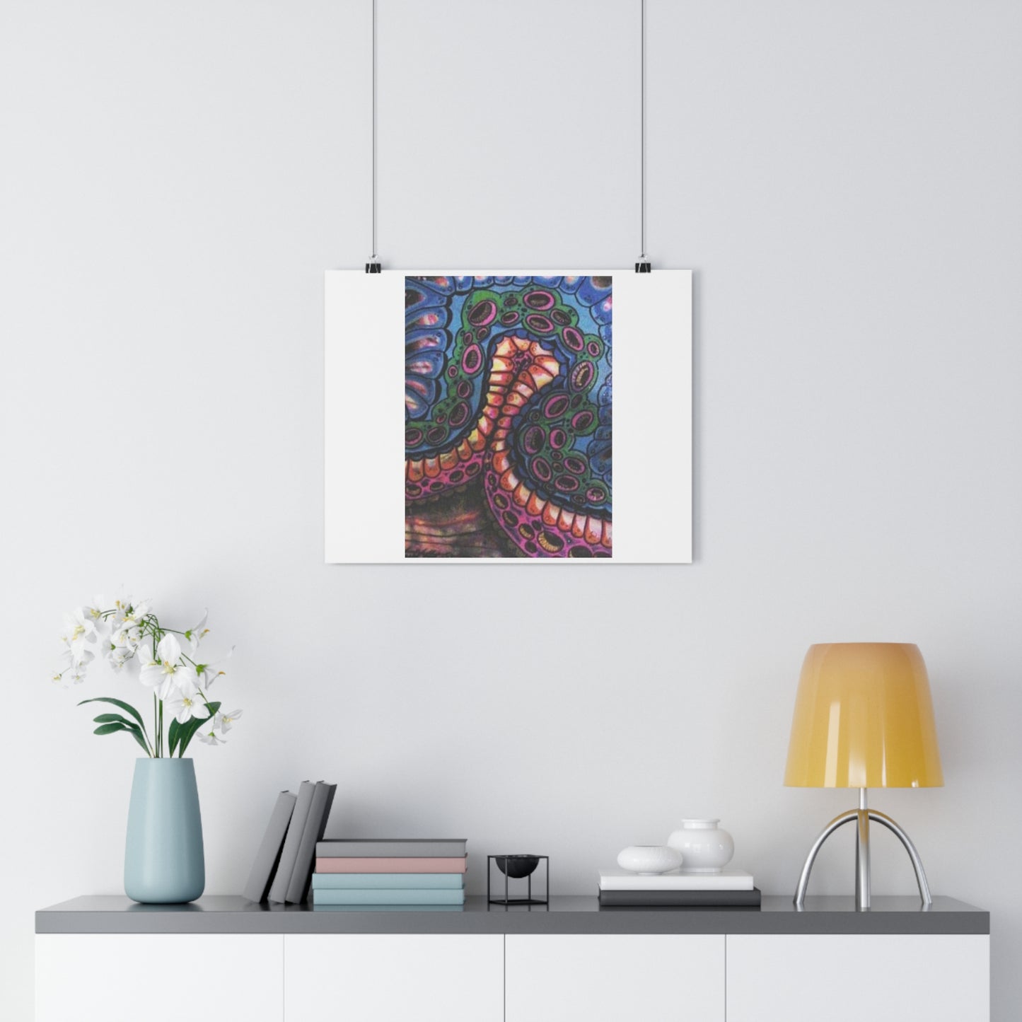 "Octopi”- Giclée Art Print by artist David Hilborn