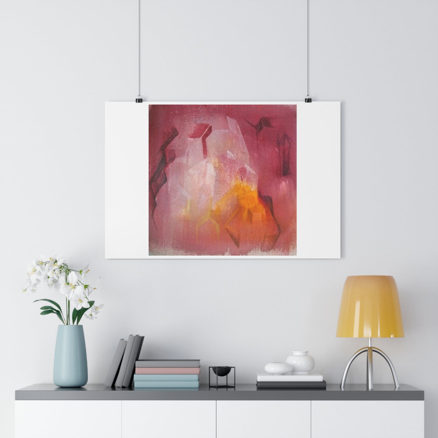 "Raspberry Citrine”- Giclée Art Print by artist David Hilborn