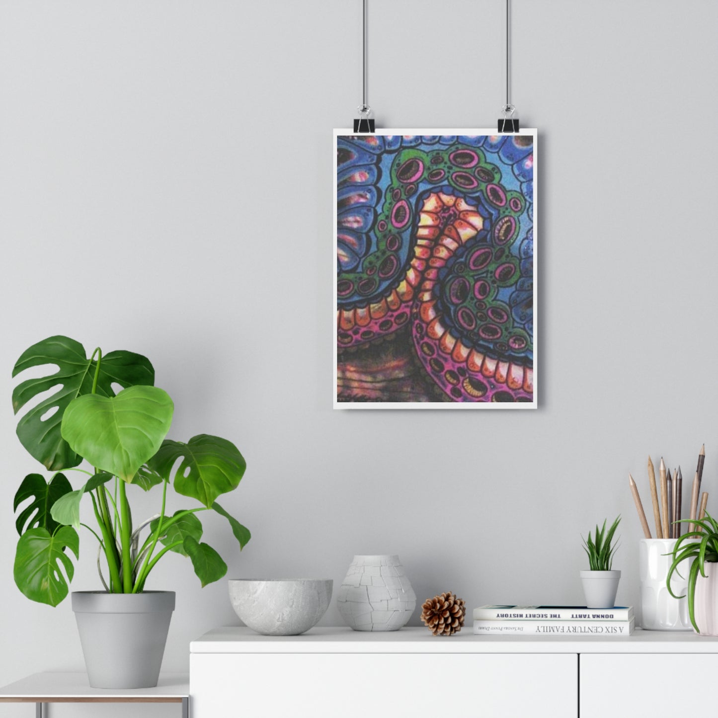 "Octopi”- Giclée Art Print by artist David Hilborn