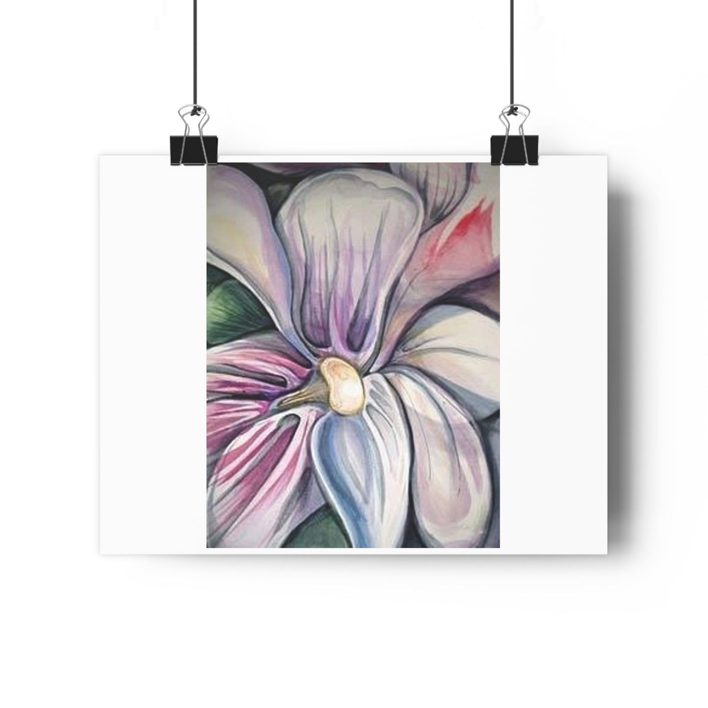 "Orchid”- Giclée Art Print by artist David Hilborn