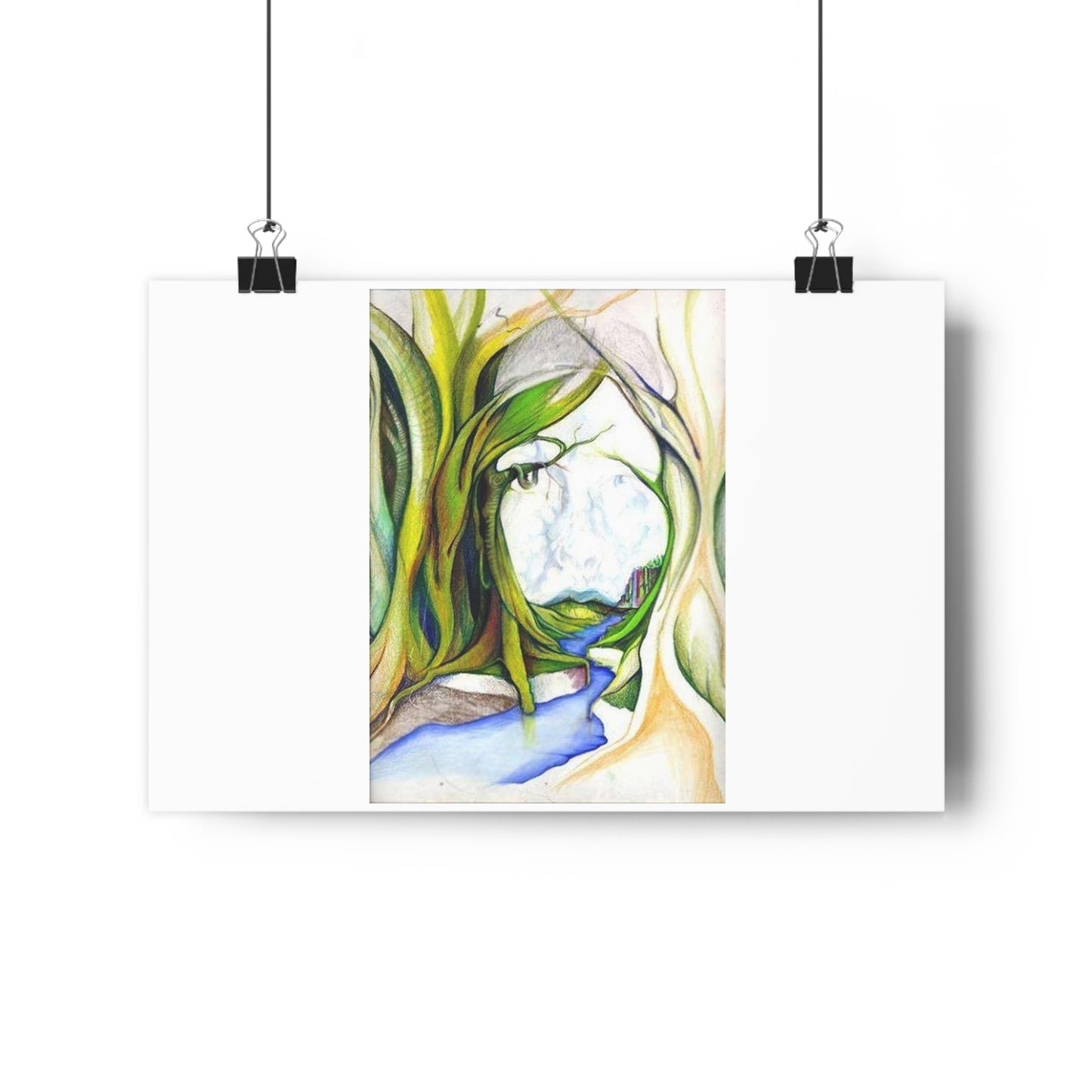 "Brooke”- Giclée Art Print by artist David Hilborn