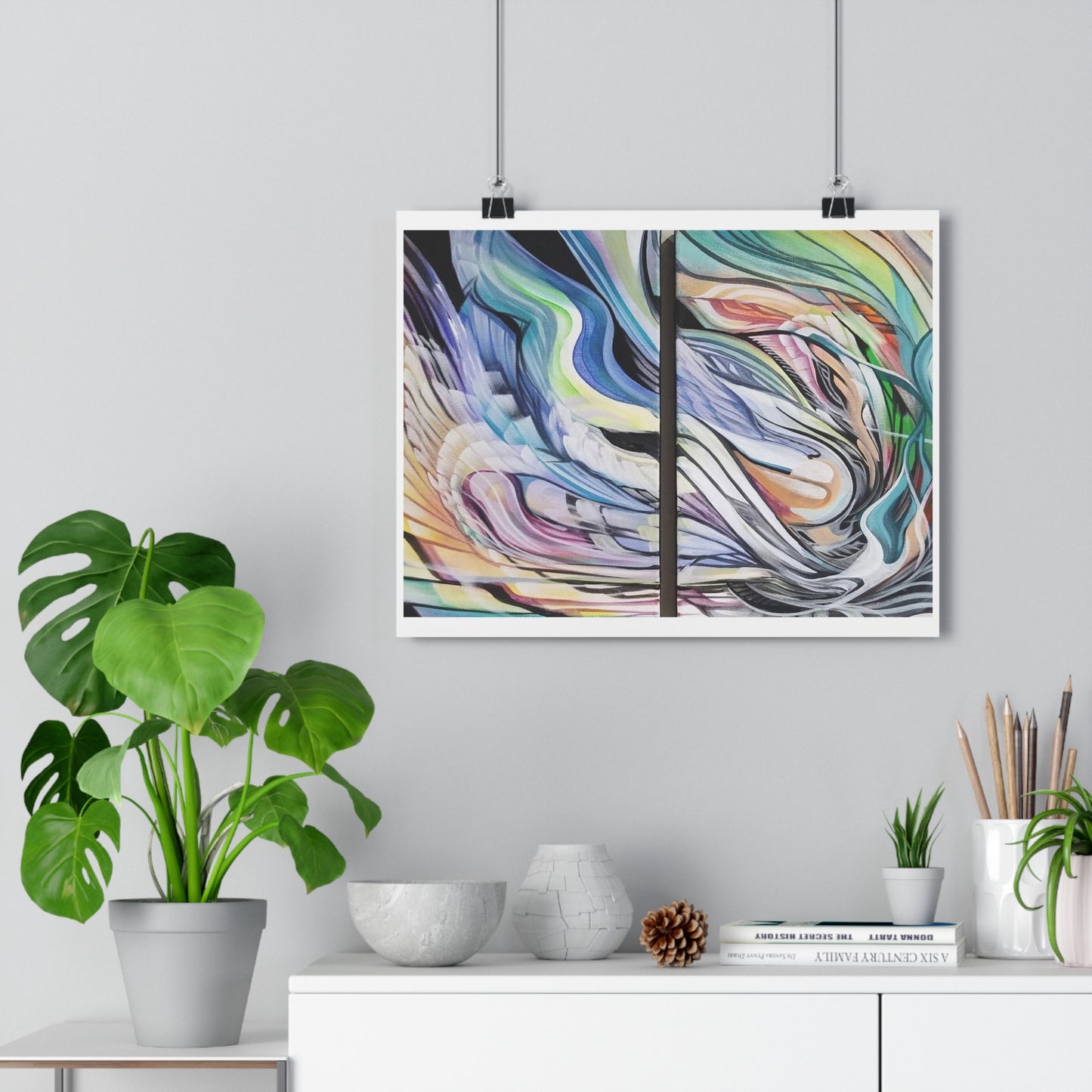 "Flow”- Giclée Art Print by artist David Hilborn