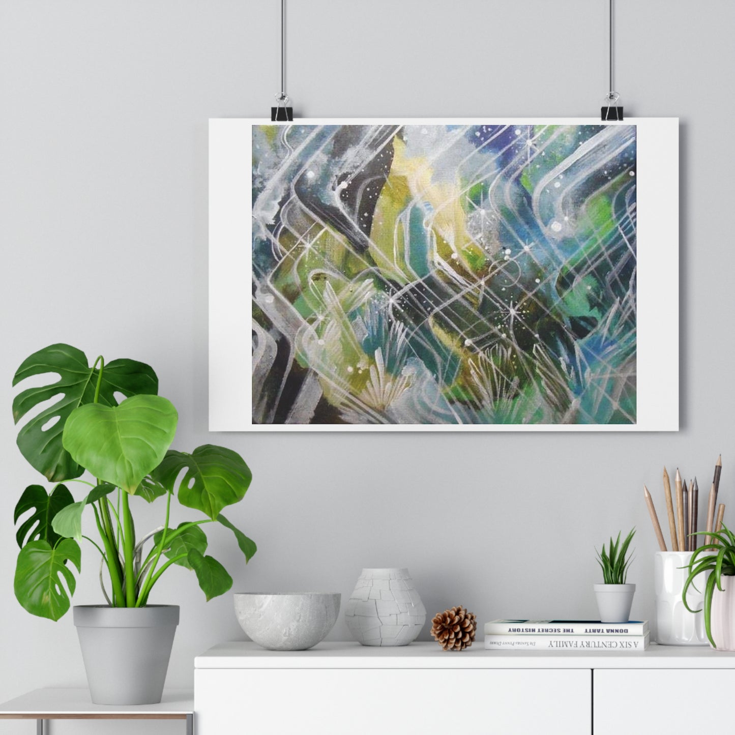 "Form Storm”- Giclée Art Print by artist David Hilborn