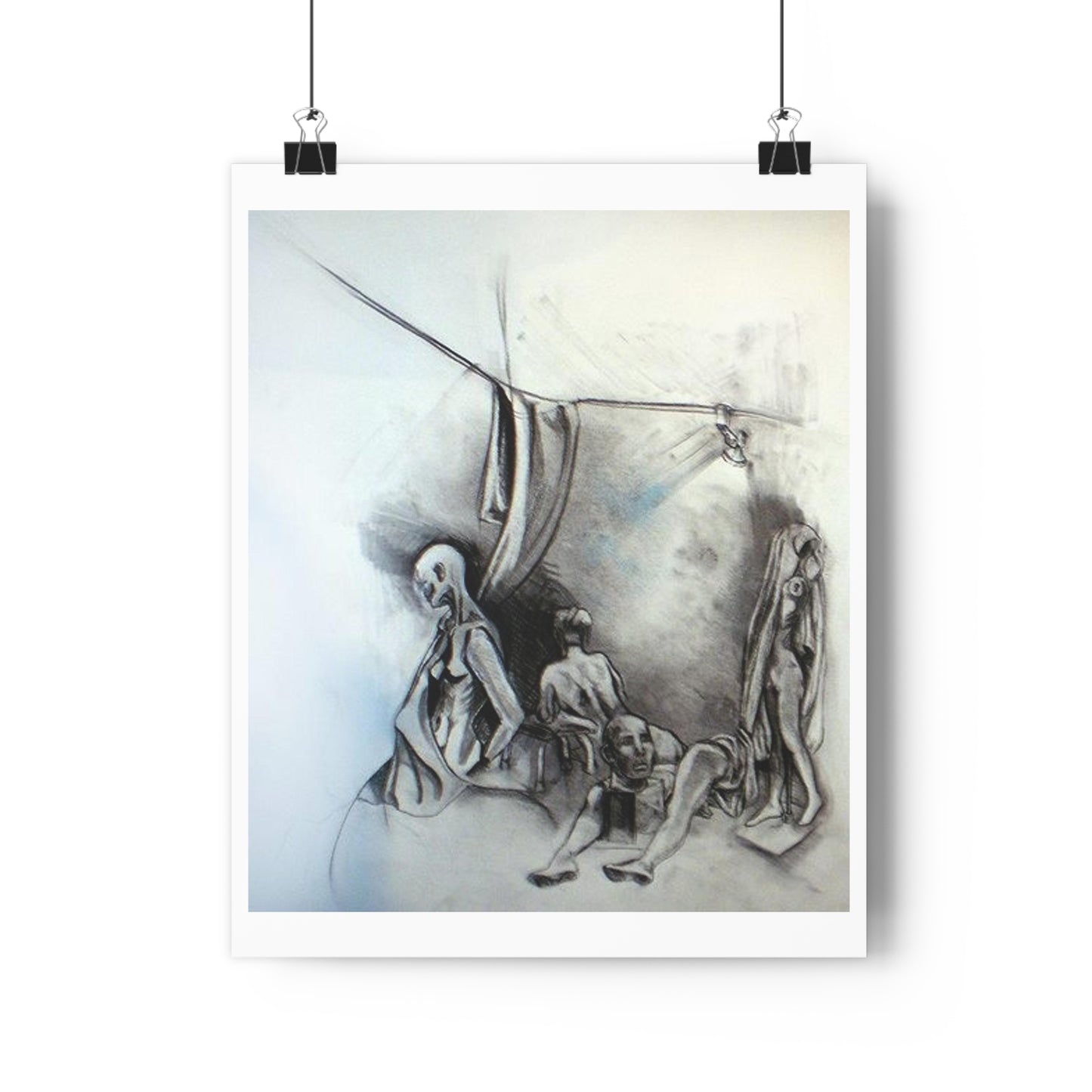 "Staged”- Giclée Art Print by artist David Hilborn