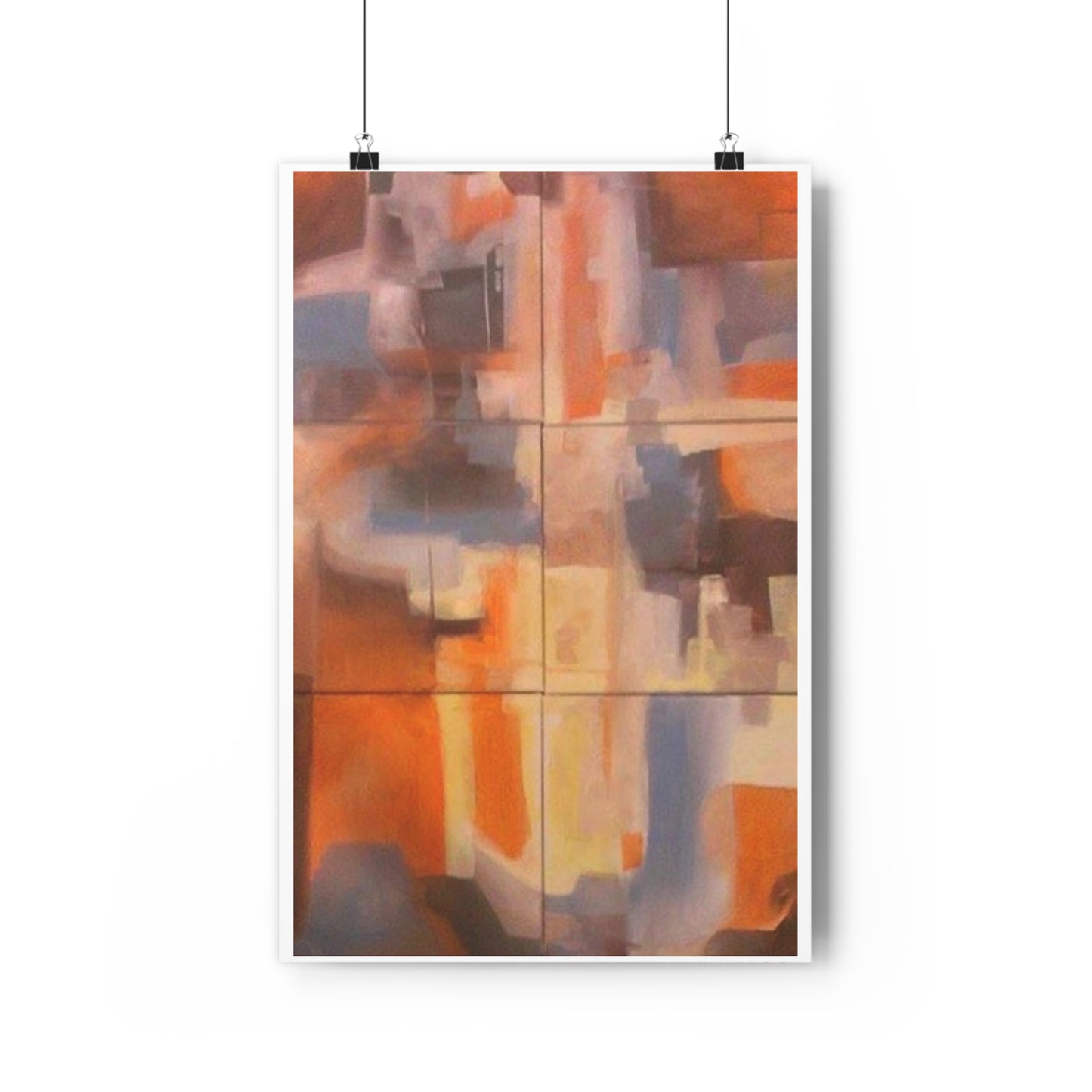 "Complimentary Contemporary”- Giclée Art Print by artist David Hilborn