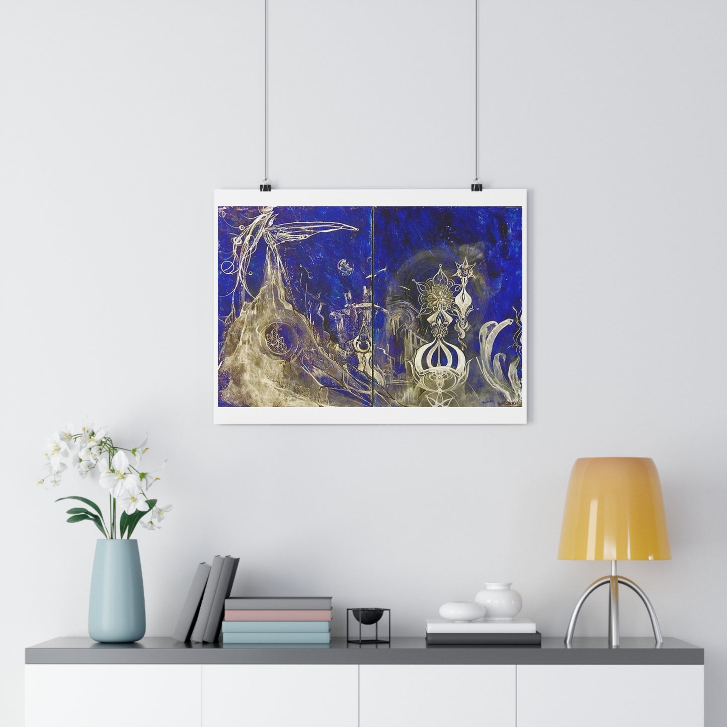 "Cold World”- Giclée Art Print by artist David Hilborn