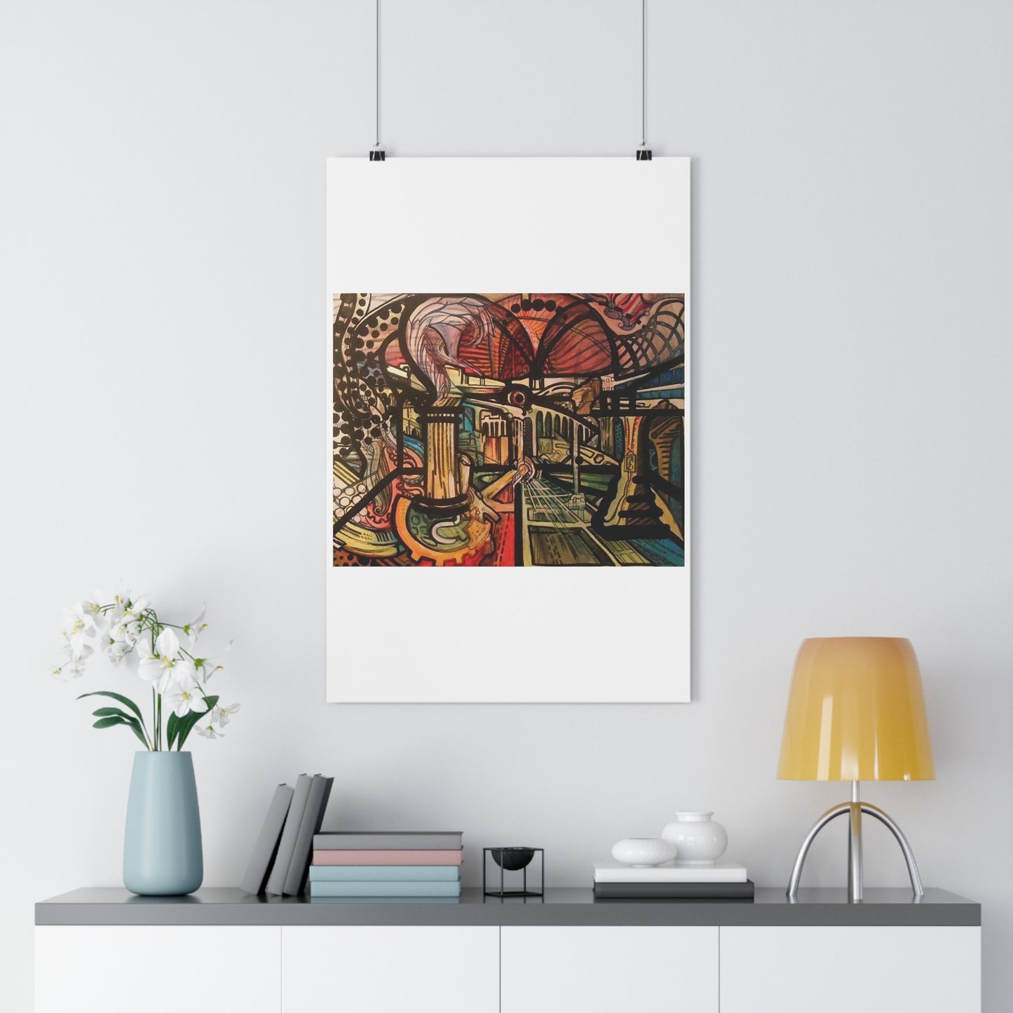 "Licht”- Giclée Art Print by artist David Hilborn