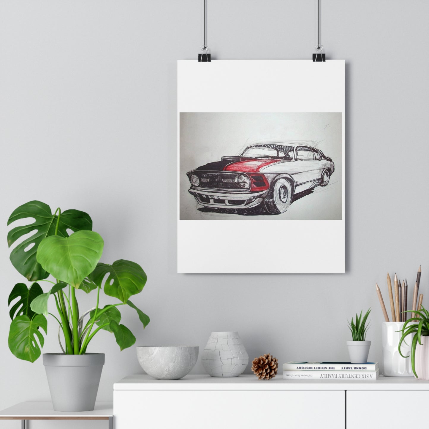 "Autobody Study”- Giclée Art Print by artist David Hilborn