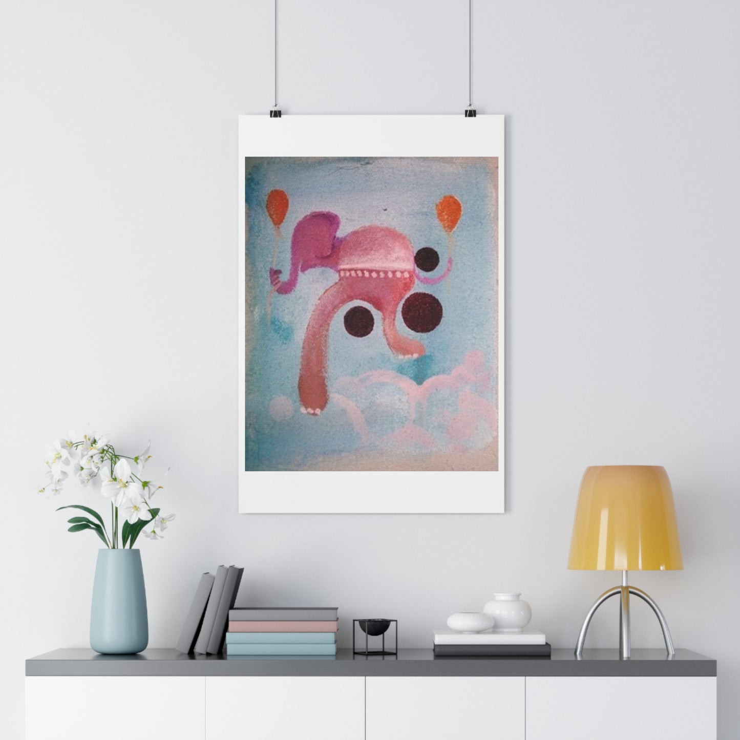 "Ele-float”- Giclée Art Print by artist David Hilborn