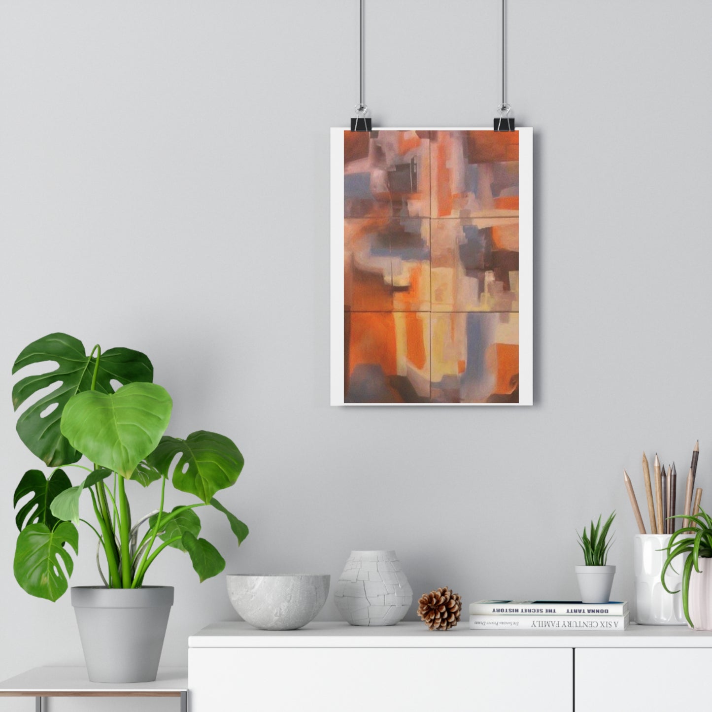 "Complimentary Contemporary”- Giclée Art Print by artist David Hilborn