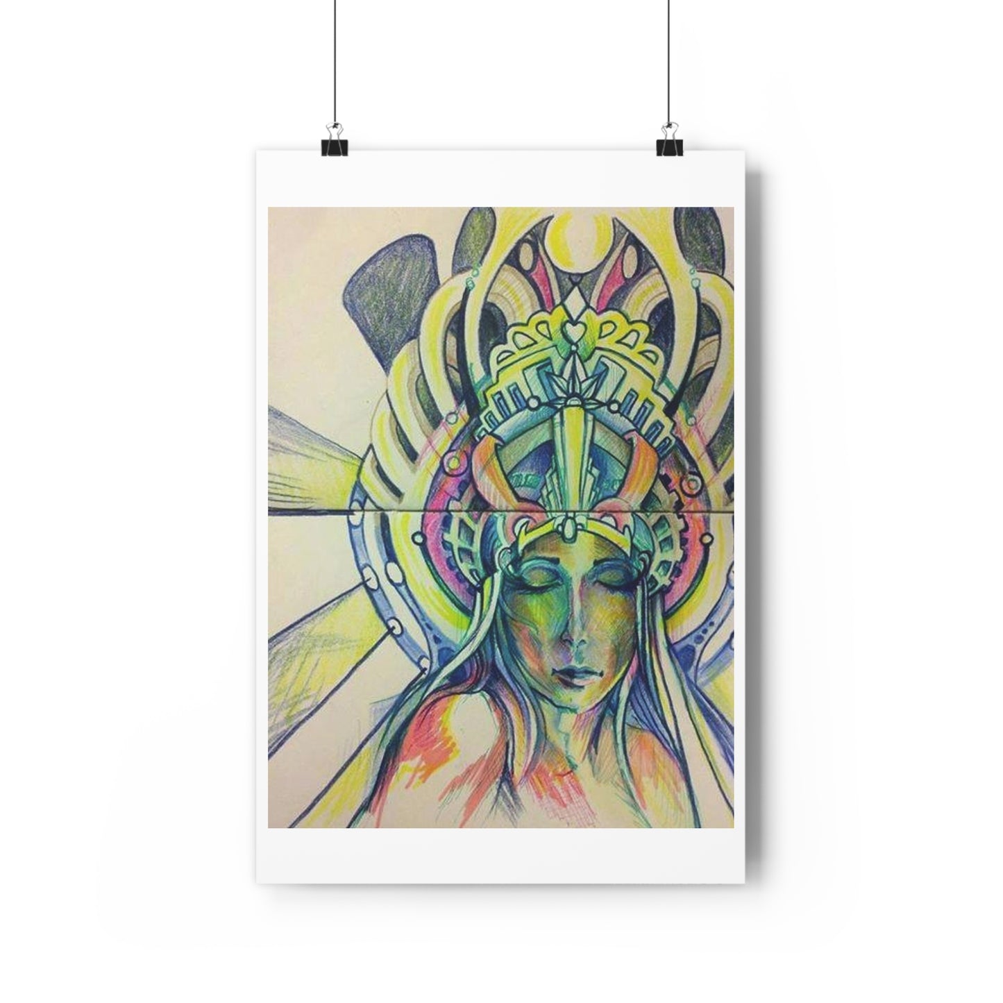 "Sarabell”- Giclée Art Print by artist David Hilborn