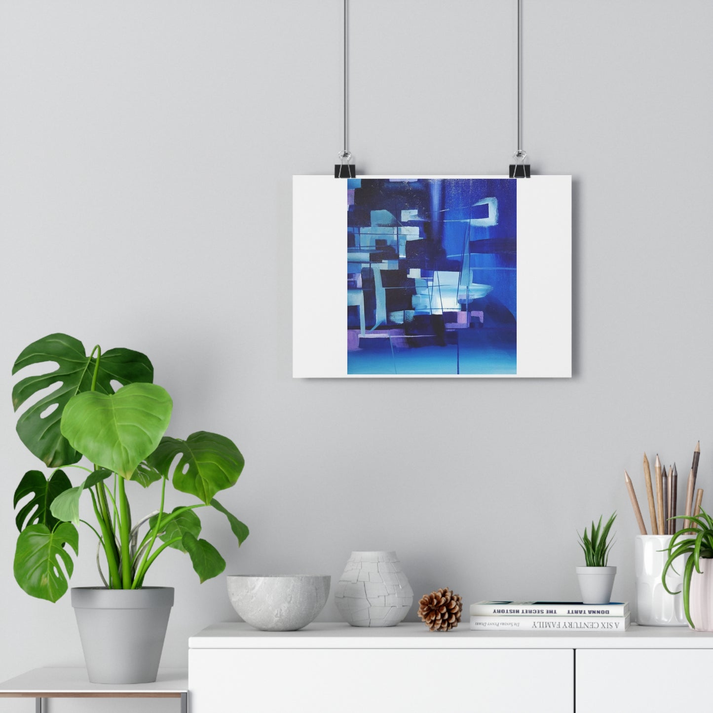 "Cobalt”- Giclée Art Print by artist David Hilborn