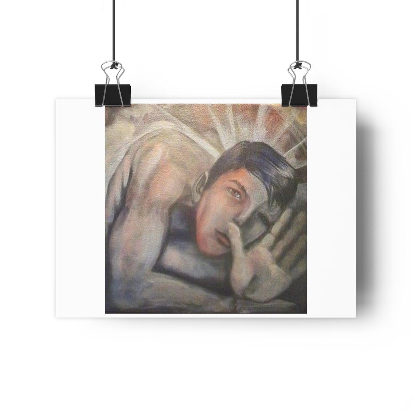 "Trapped”- Giclée Art Print by artist David Hilborn