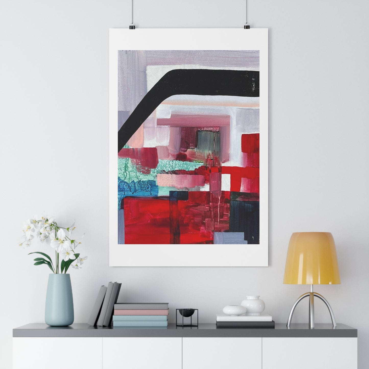 “Passenger View”- Giclée Art Print by artist David Hilborn