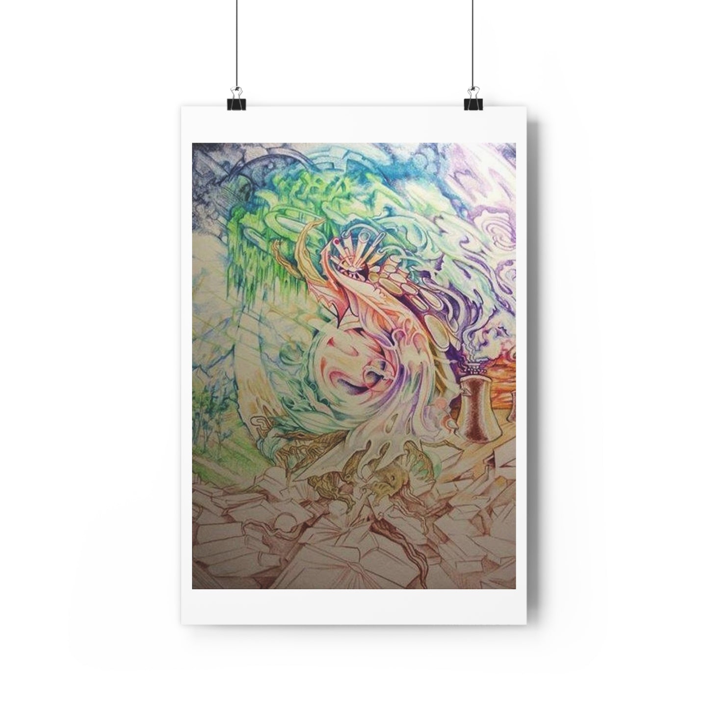 "Rooted in Literature”- Giclée Art Print by artist David Hilborn