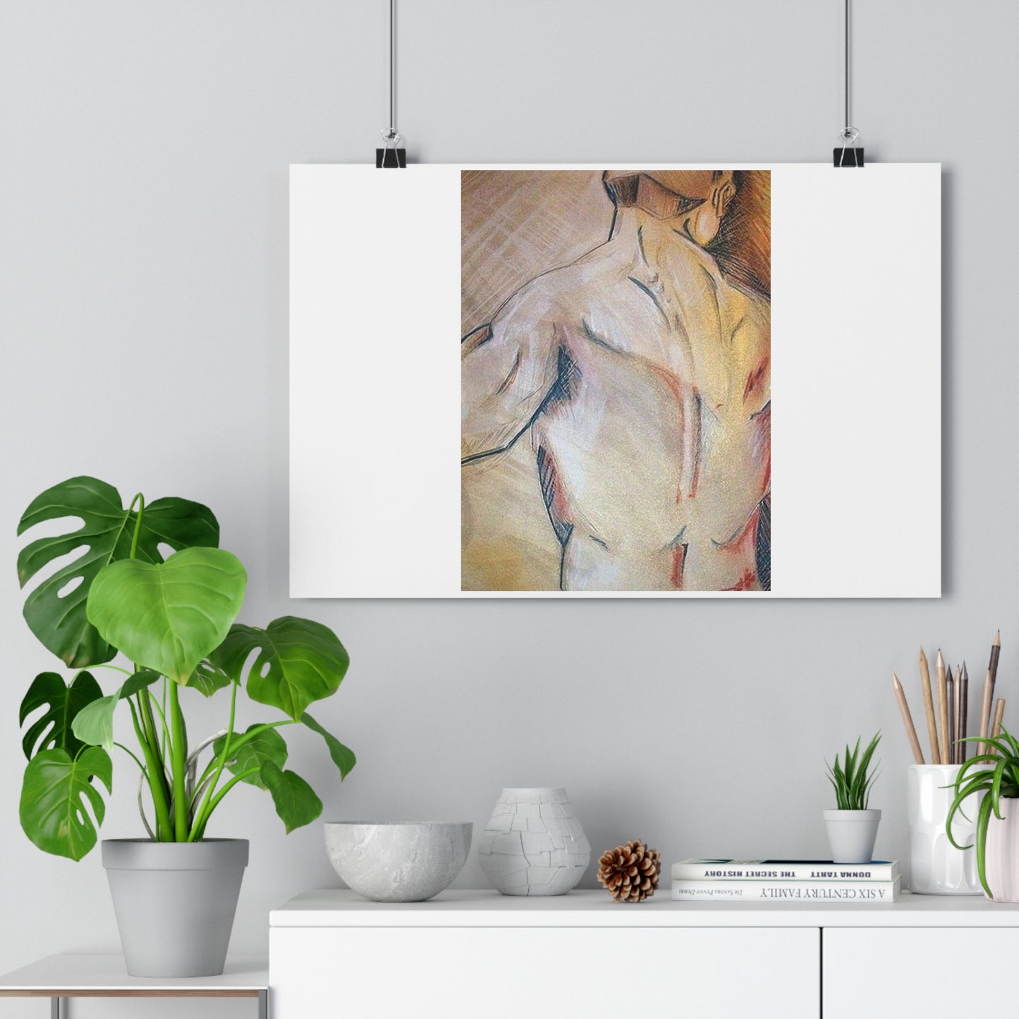 "Anatomy Study”- Giclée Art Print by artist David Hilborn