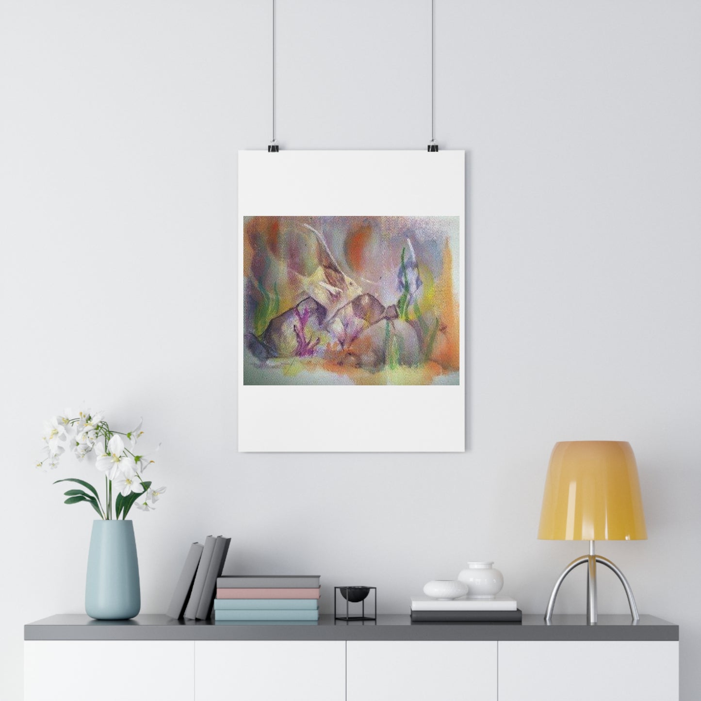 "Angelic”- Giclée Art Print by artist David Hilborn