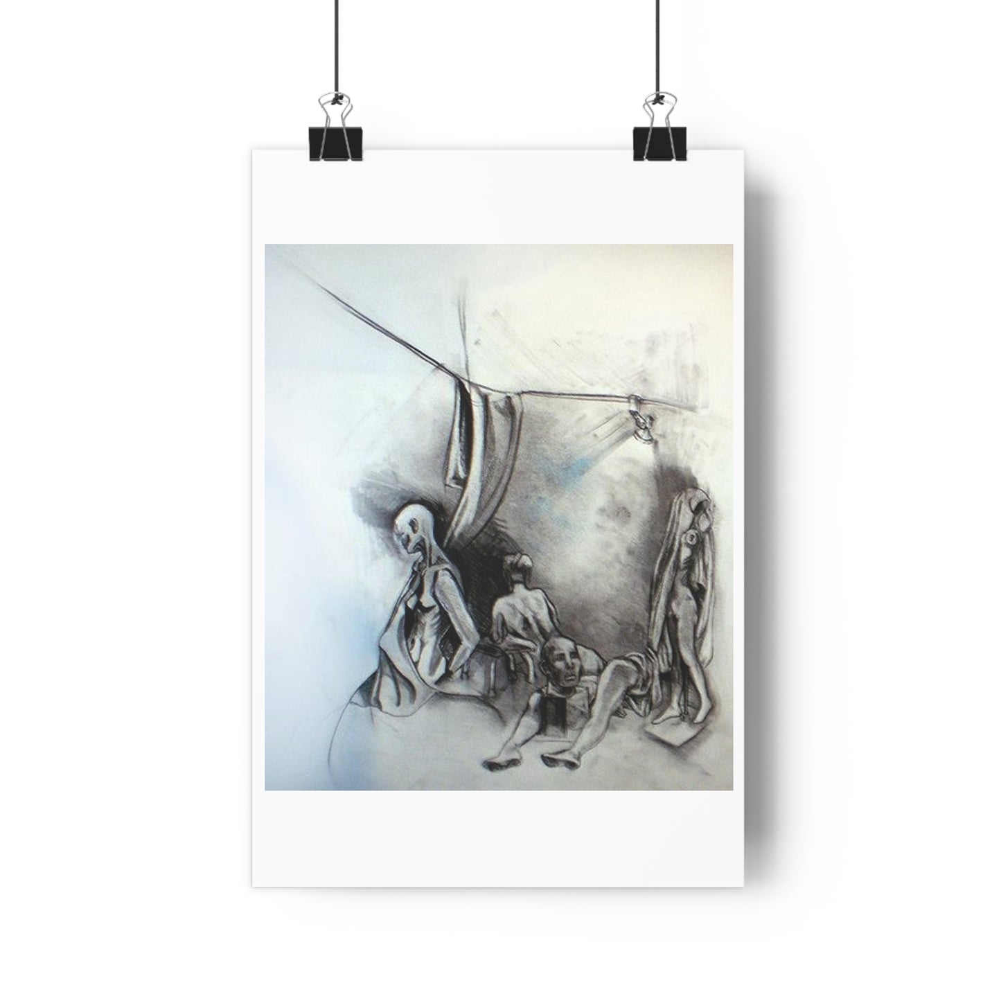 "Staged”- Giclée Art Print by artist David Hilborn