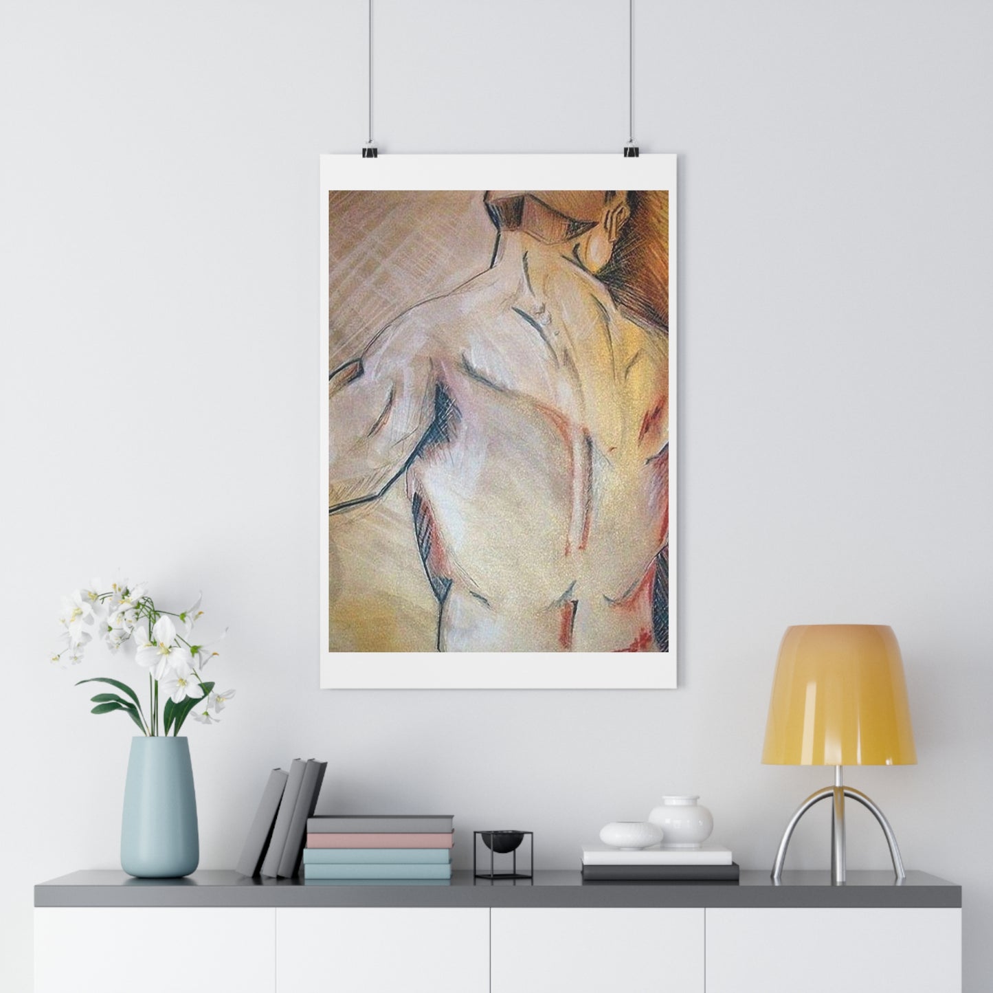 "Anatomy Study”- Giclée Art Print by artist David Hilborn