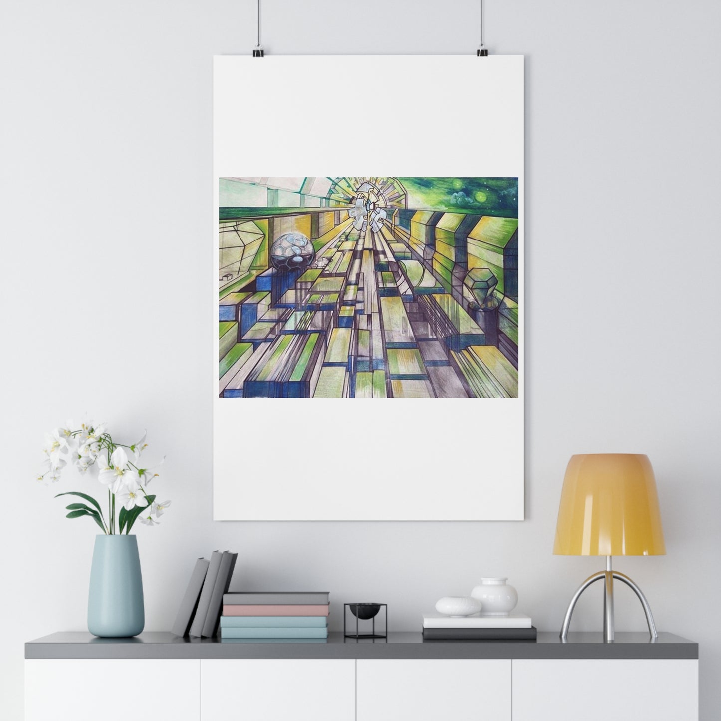 "Emerald City”- Giclée Art Print by artist David Hilborn