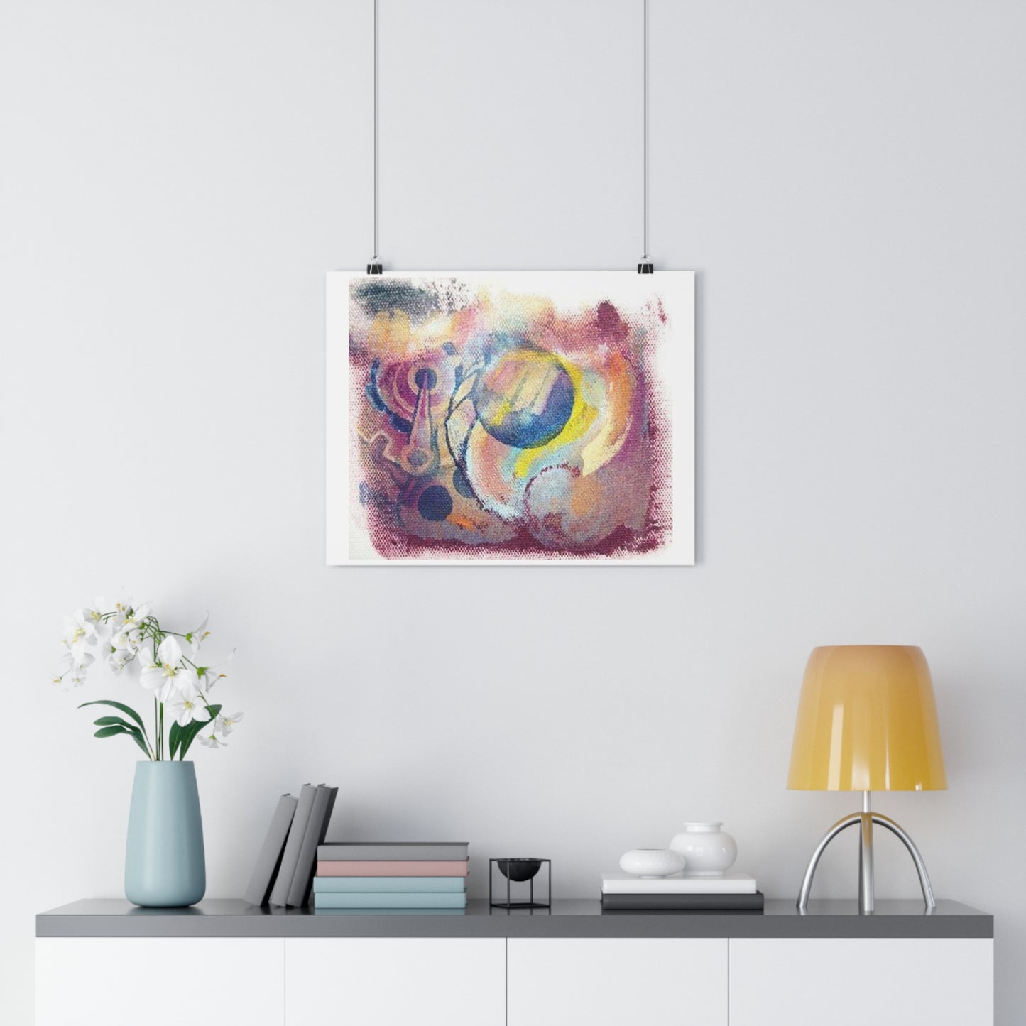 "Button Loop”- Giclée Art Print by artist David Hilborn