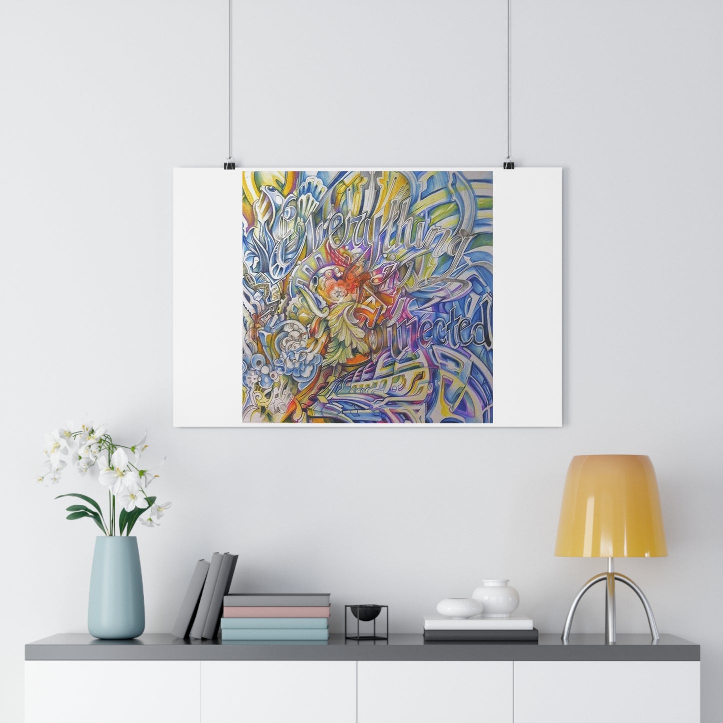 "Everything is Connected”- Giclée Art Print by artist David Hilborn