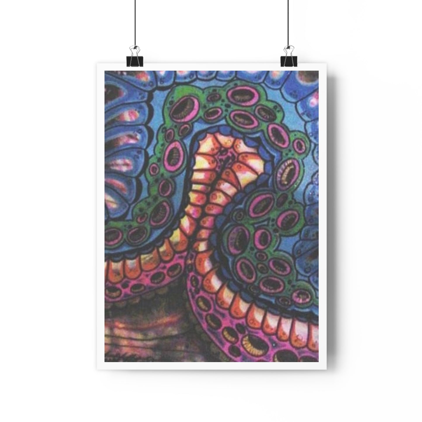 "Octopi”- Giclée Art Print by artist David Hilborn