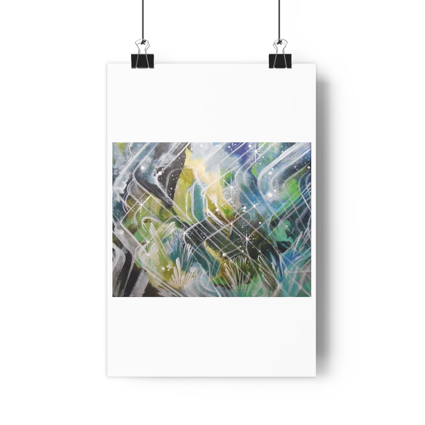 "Form Storm”- Giclée Art Print by artist David Hilborn