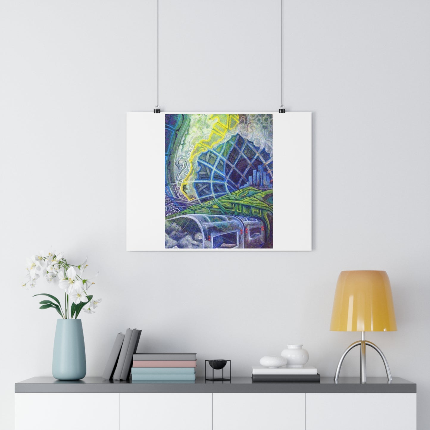 "Lucid Transport”- Giclée Art Print by artist David Hilborn