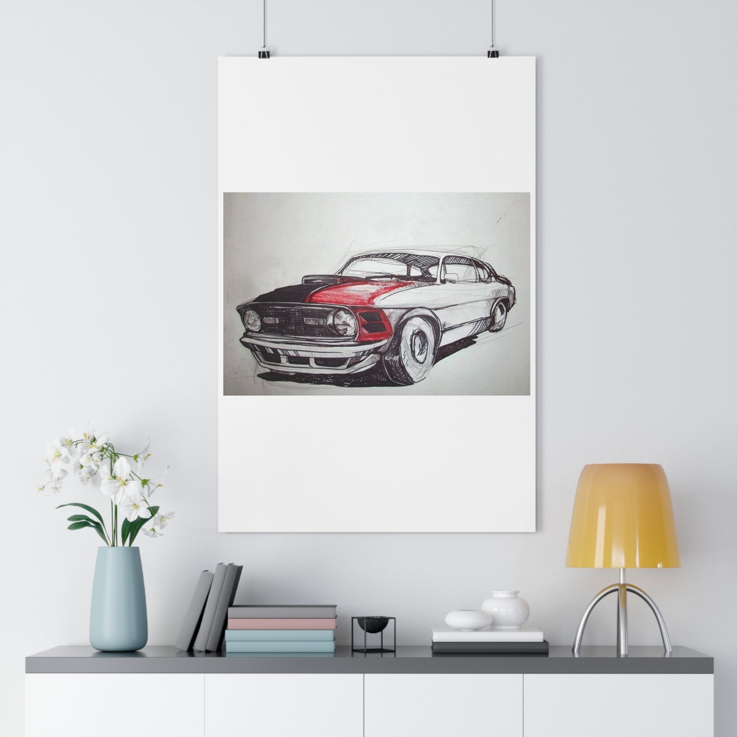 "Autobody Study”- Giclée Art Print by artist David Hilborn