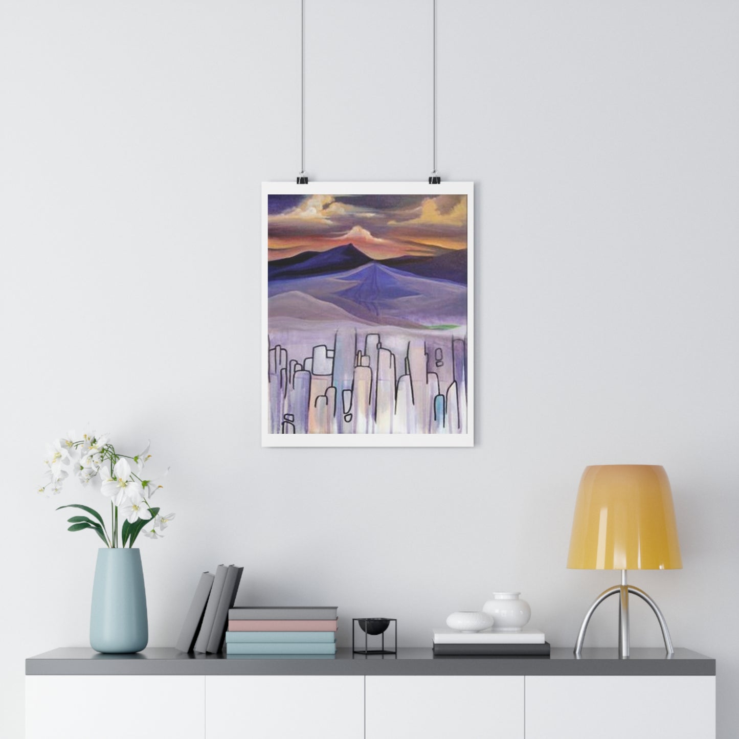 "Bedrock”- Giclée Art Print by artist David Hilborn