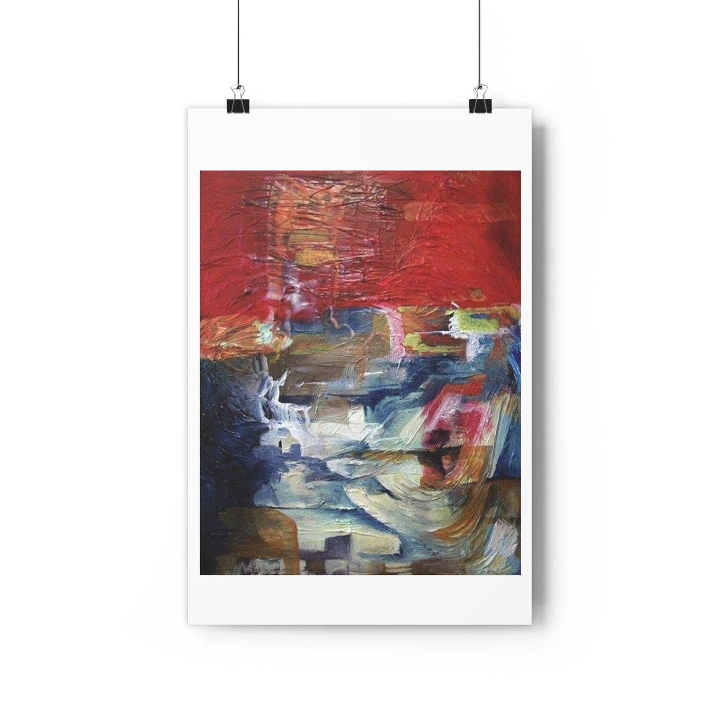 '"Meltdown”- Giclée Art Print by artist David Hilborn