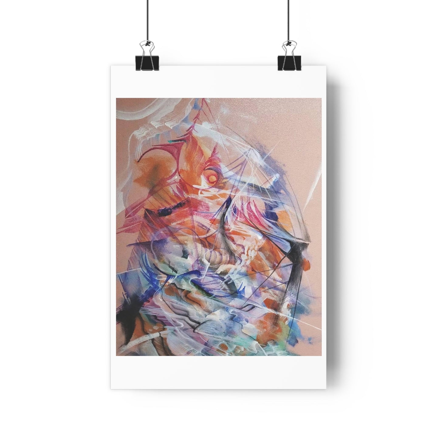 "Creamsicle”- Giclée Art Print by artist David Hilborn