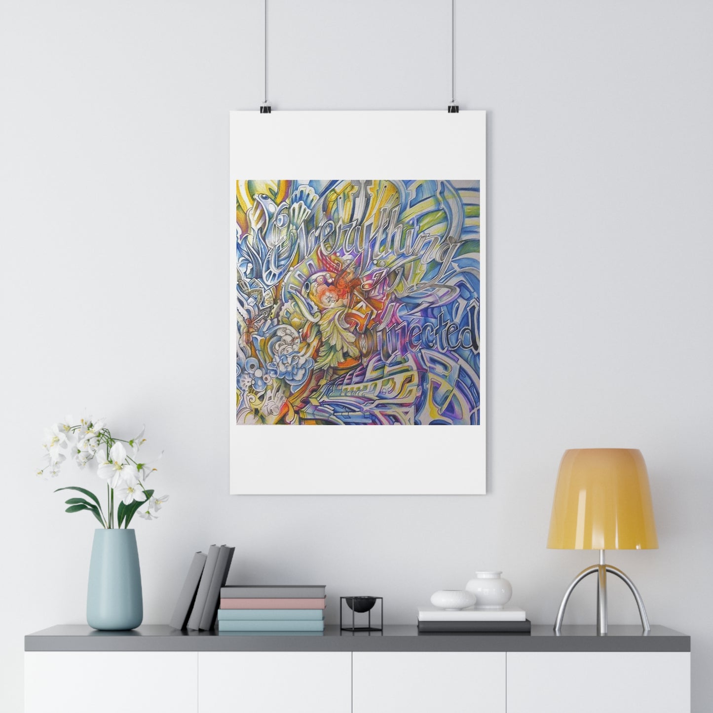 "Everything is Connected”- Giclée Art Print by artist David Hilborn