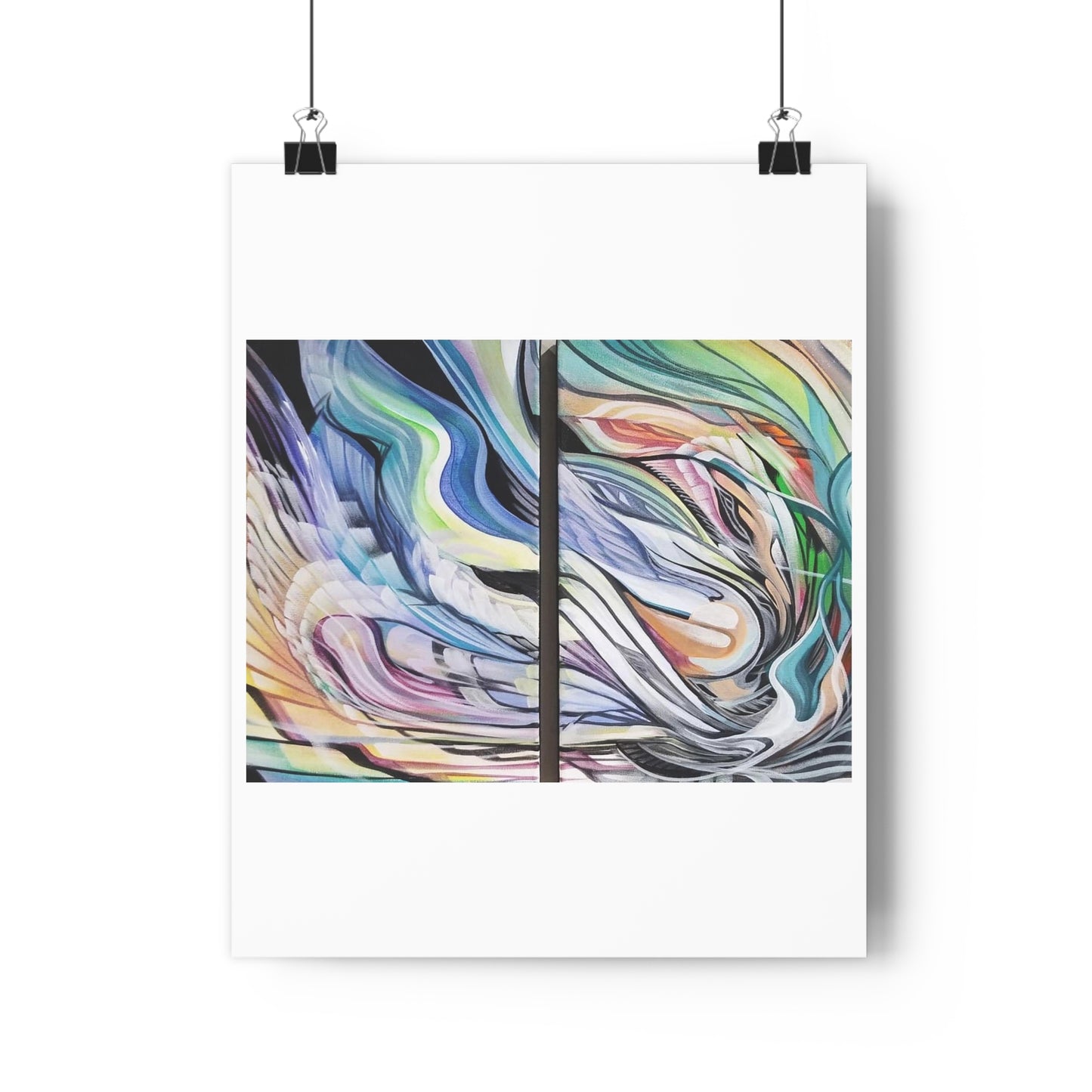 "Flow”- Giclée Art Print by artist David Hilborn