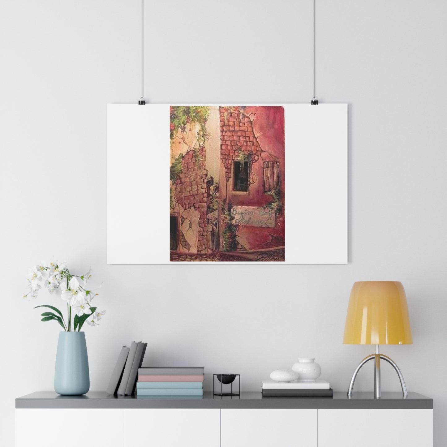 "Bistro”- Giclée Art Print by artist David Hilborn