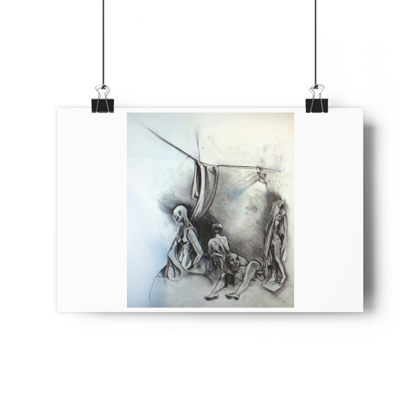 "Staged”- Giclée Art Print by artist David Hilborn