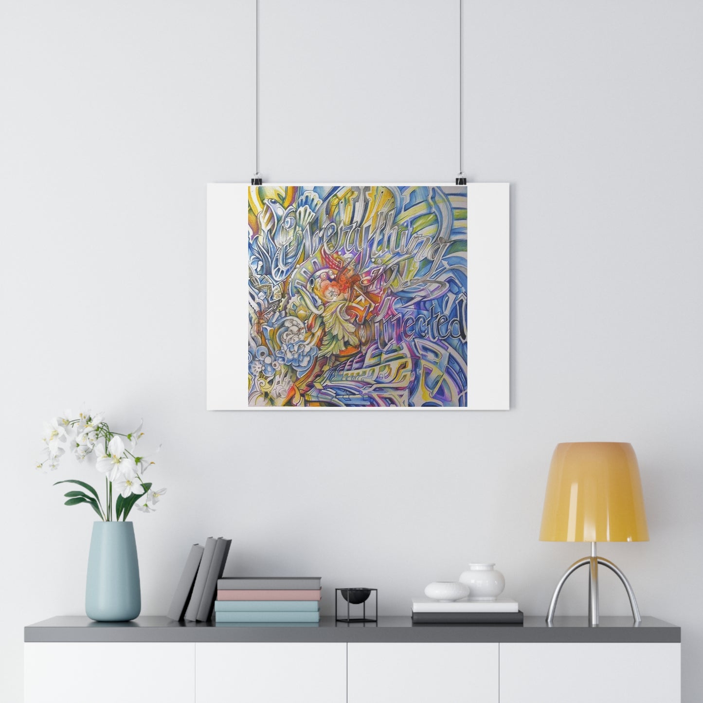 "Everything is Connected”- Giclée Art Print by artist David Hilborn