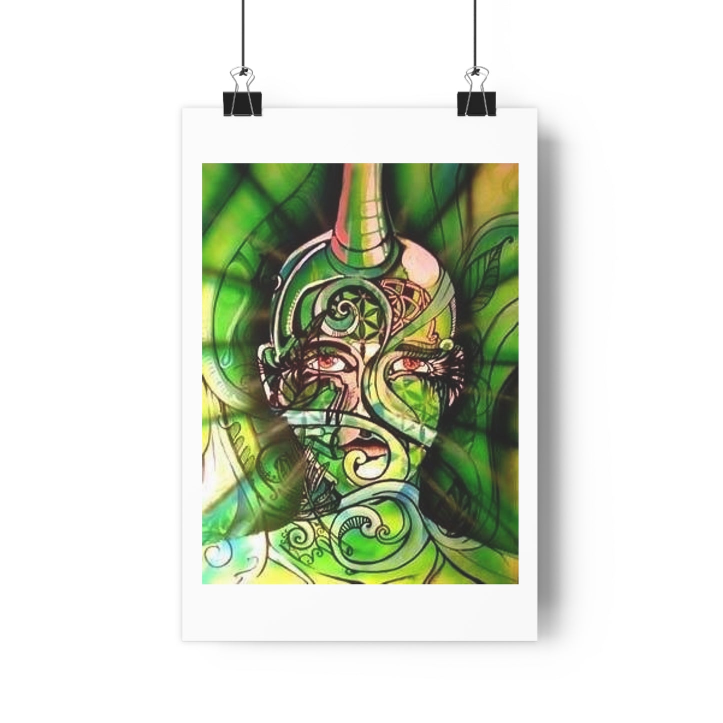 “Earthling”- Giclée Art Print by artist David Hilborn