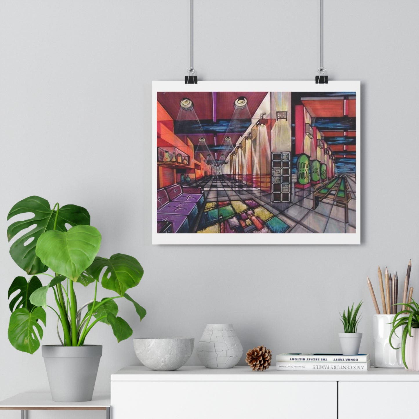 "Impossible Spaces”- Giclée Art Print by artist David Hilborn