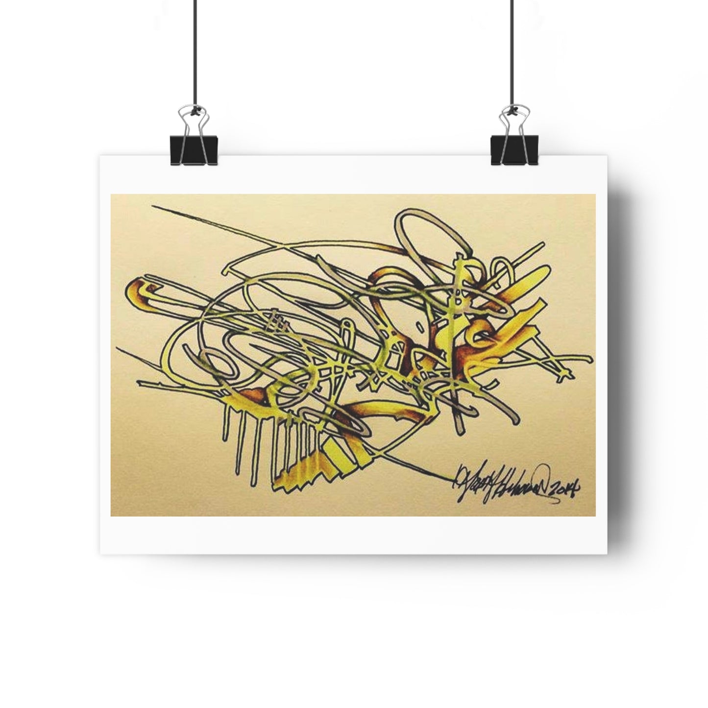 "Hornet”- Giclée Art Print by artist David Hilborn